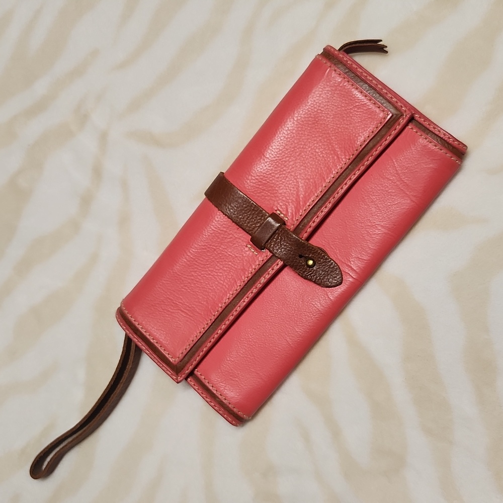 Pink Leather 1937 Wallet